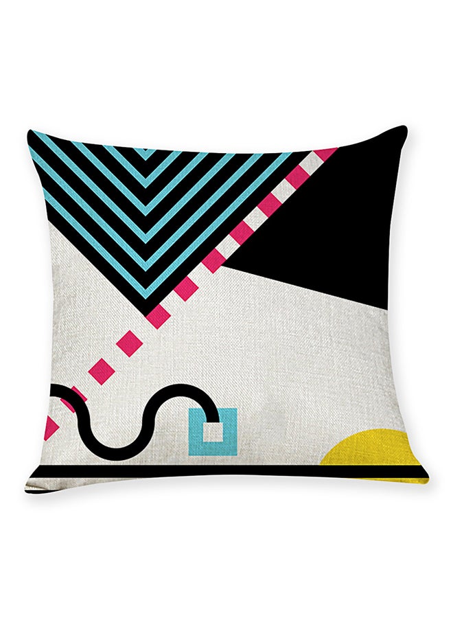 شاربدو وسادة زينة على شكل مربع متعدد الألوان 45 x 45سم