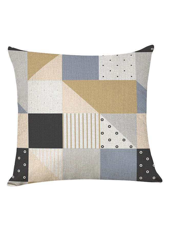 Sharpdo Decorative Geometric Printed Pillow Multicolour