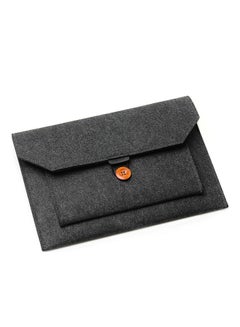 Sharpdo 15-Inch Laptop Bag For Macbook Dark Grey  - Image 3