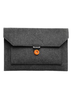 Sharpdo 14-Inch Laptop Bag For Macbook Dark Grey  - Image 1