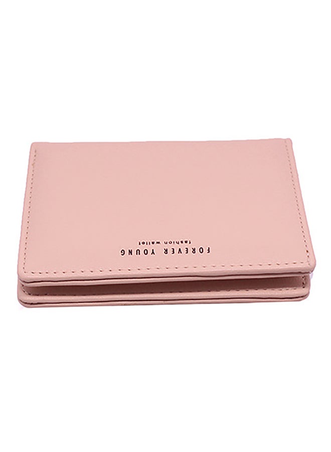 Sharpdo Bifold Short Wallet Pink  - Image 1