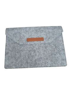 Sharpdo 14-Inch Laptop Bag For Macbook Light Grey  - Image 1