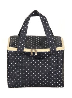 Sharpdo Thermal Insulated Lunch Bag Black/White/Beige One Size  - Image 1