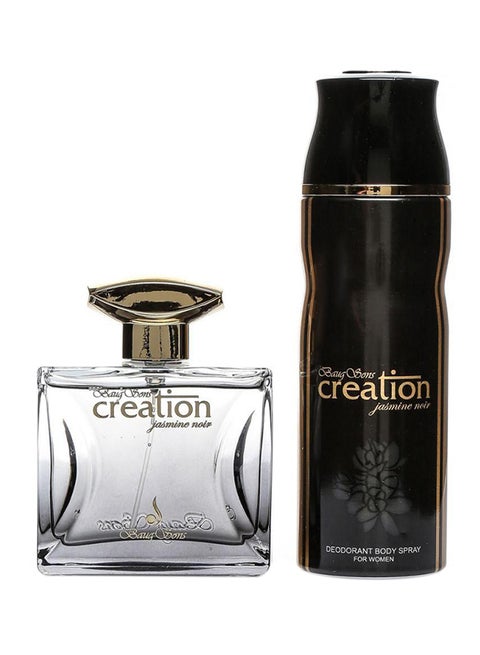 2-Piece Creation Jasmine Noir Gift Set (1XEDP 100 ml, 1XDeodorant Spray 200 ml)