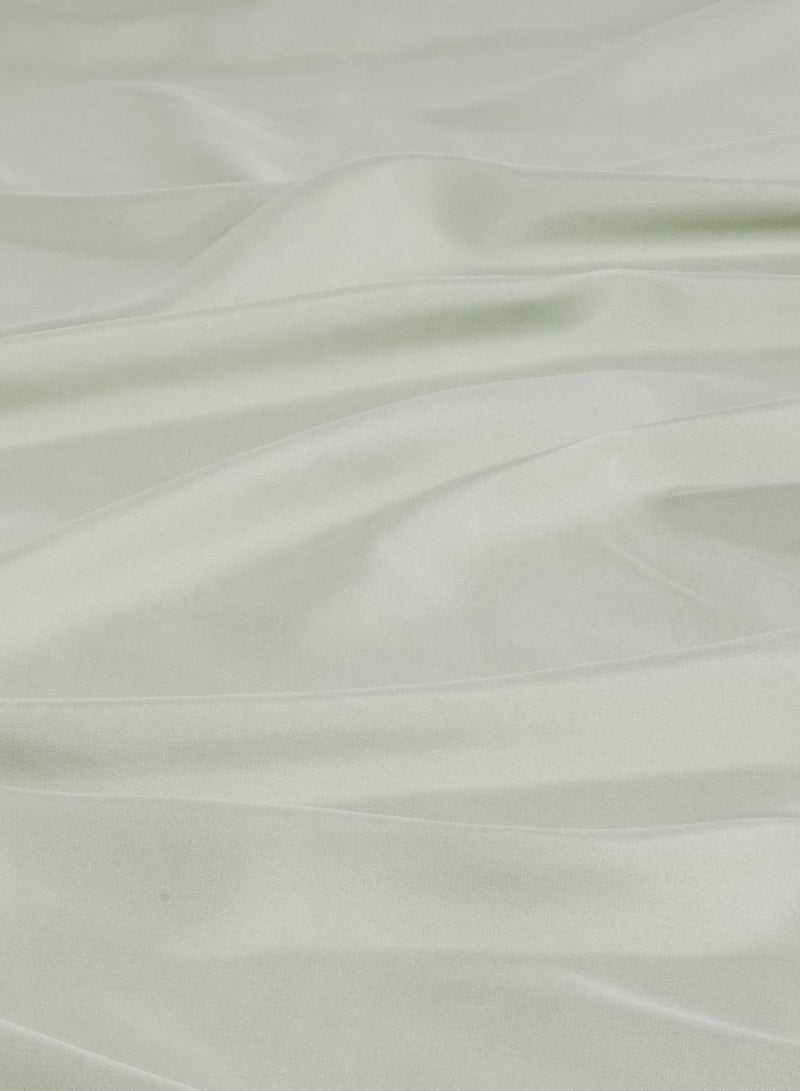 Soft Touch Fitted Bedsheet + 2 Pillowcase Sage King