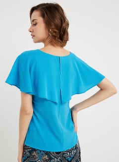 keguay Unique Accent Top Blue  - Image 2