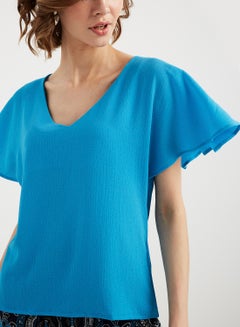 keguay Unique Accent Top Blue  - Image 4