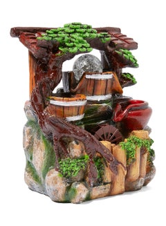 Tabletop Water Fountain Multicolour 12x8cm