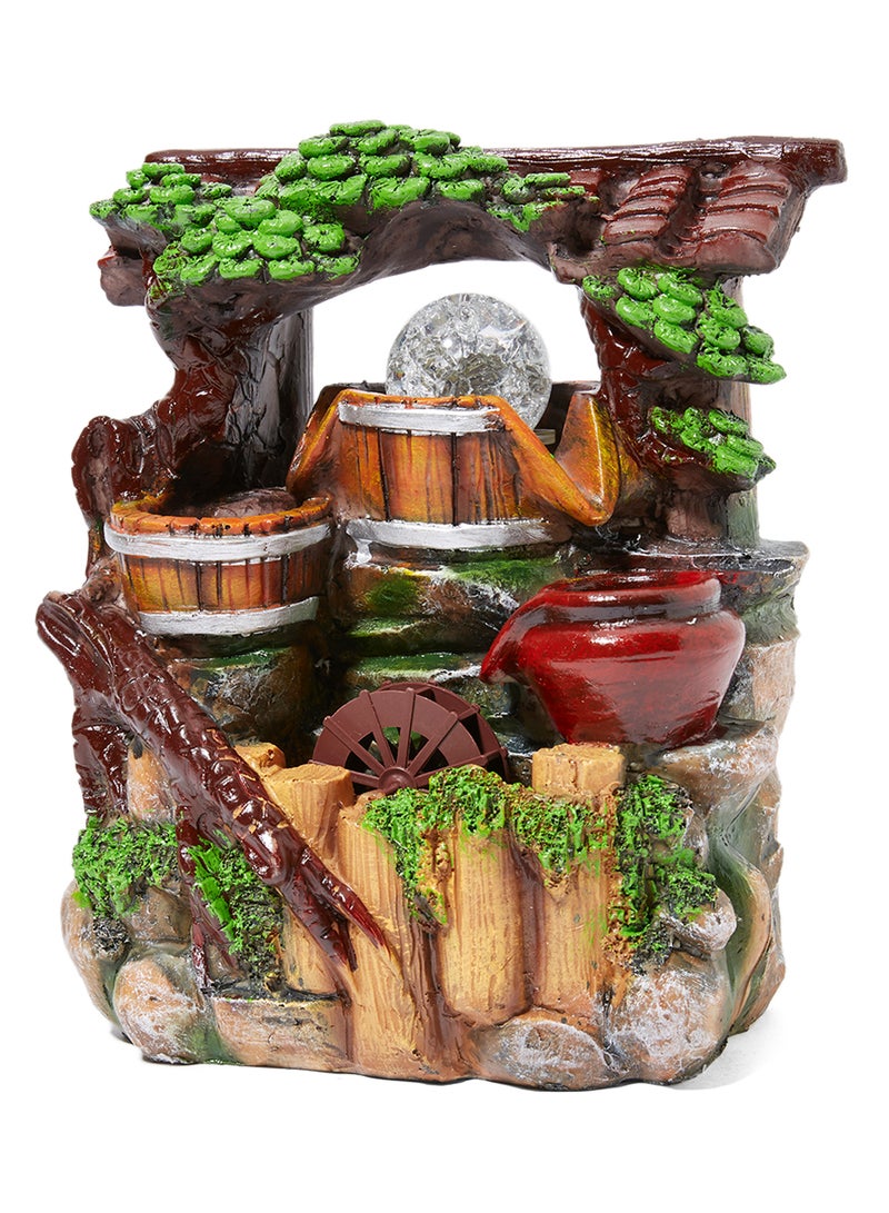 China Made - Tabletop Water Fountain Multicolour 12x8cm - Image 1