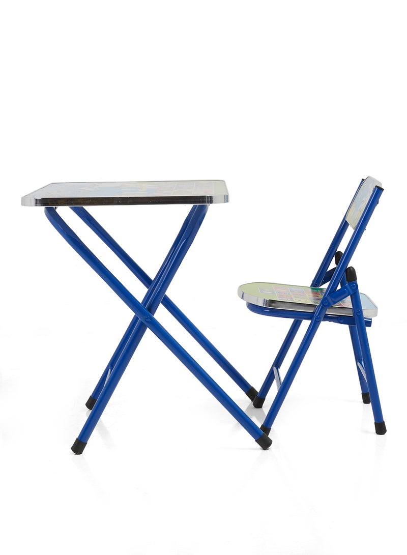Goldedge Children Educational Back To School Table And Chair Multicolour 5kg - Image 3
