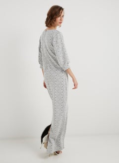 keguay Unique Accent Maxi Dress Beige  - Image 2