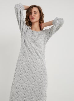 keguay Unique Accent Maxi Dress Beige  - Image 3