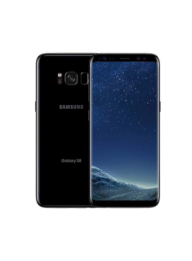 Samsung - Galaxy S8 Dual SIM Midnight Black 64GB 4GB RAM 4G LTE - Image 1