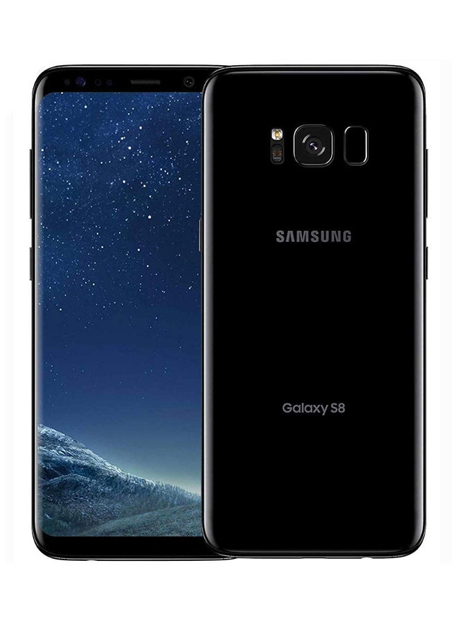 Samsung - Galaxy S8 Dual SIM Midnight Black 64GB 4GB RAM 4G LTE - Image 1
