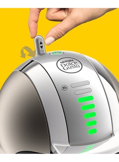 نسكافيه ماكينة صنع قهوة دولتشي جاستو جينيو 2 0.65 L 1500.0 W Genio 2 Red أحمر وأسود  - Image 5