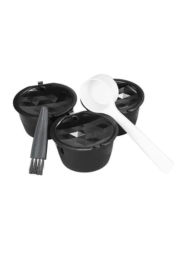 5-Piece Dolce Gusto Coffee Capsule Set Black 3.5x5.3cmcentimeter