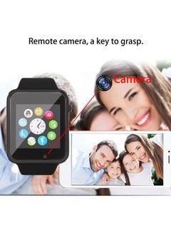 Generic A1 Smartwatch With Camera Black  - Image 4