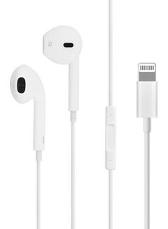 In-Ear Earphones With Lightning Connector White