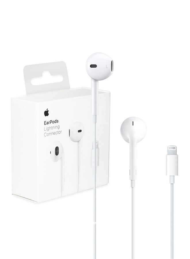 Generic - In-Ear Earphones With Lightning Connector White - Image 1