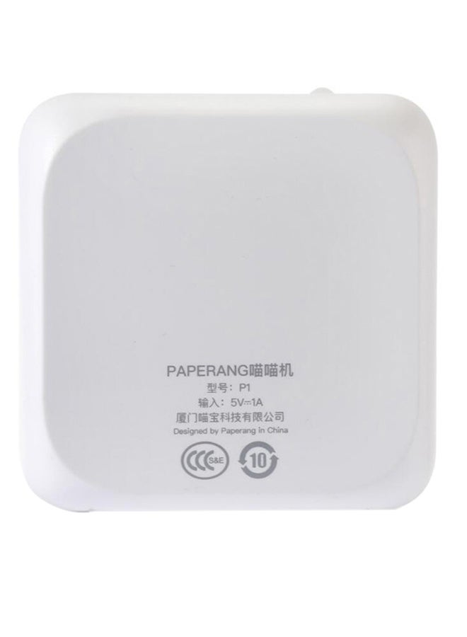 paperang Bluetooth Wireless Portable Thermal Printer White  - Image 2
