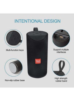 T&G Waterproof Bluetooth Speaker Black  - Image 3
