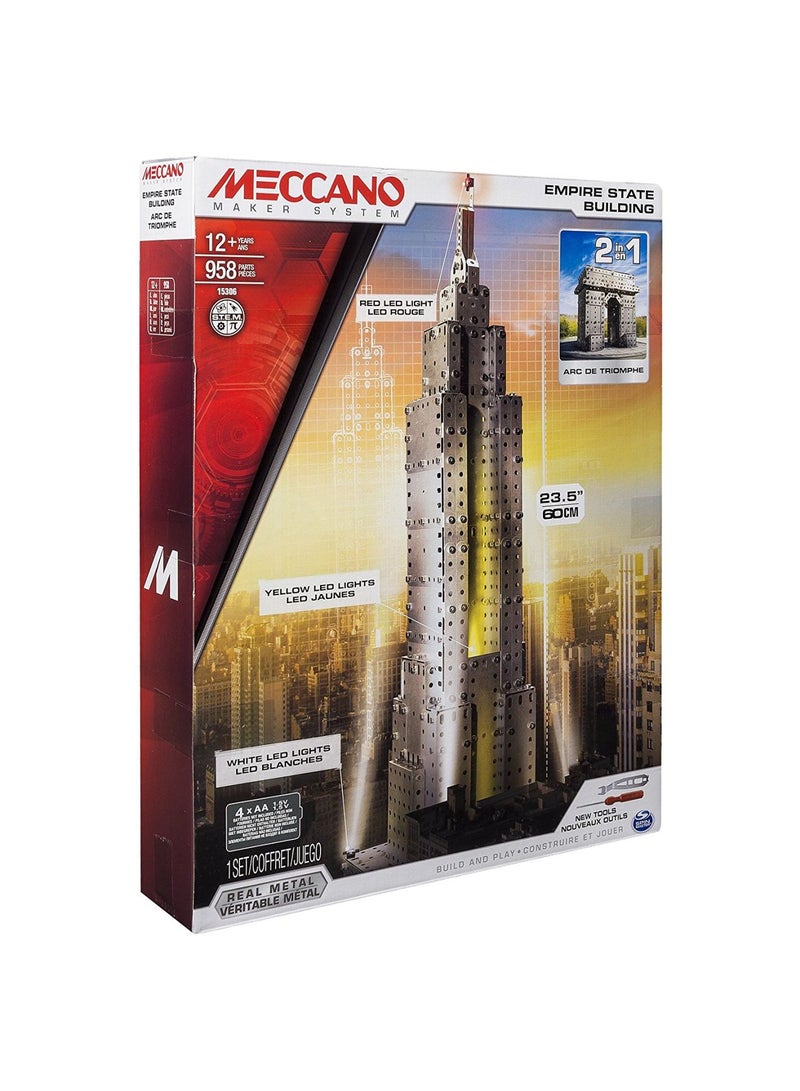 Empire State Building And Arc De Triomphe Kit 5+ Years