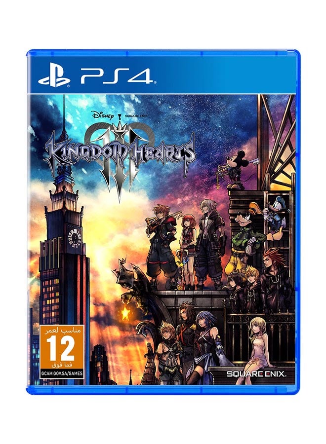 سكوير انيكس لعبة Kingdom Hearts III - باللغتين الإنكليزية/العربية (إصدار المملكة العربية السعودية) - playstation_4_ps4  - Image 1