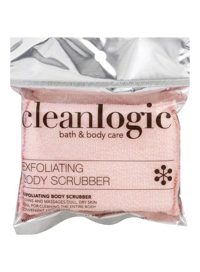 Exfoliating Body Scrubber Baby Pink