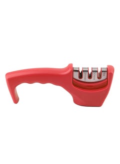 CYTHERIA Professional Knife Sharpener Tool Red 6.5x7.5x20.5centimeter 