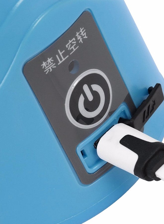 CYTHERIA USB Rechargeable Juicer 380 ml lyzj208_Blue Blue  - Image 4