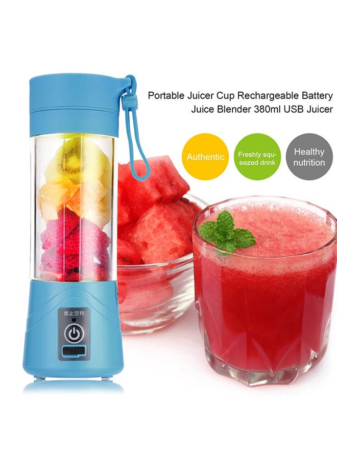 CYTHERIA USB Rechargeable Juicer 380 ml lyzj208_Blue Blue  - Image 5