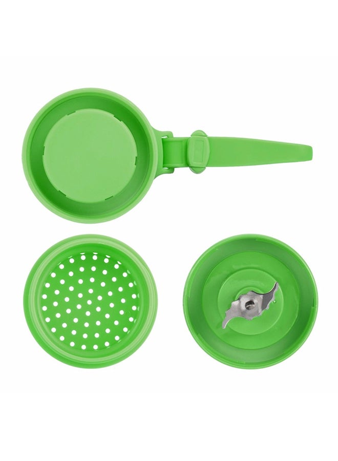 سيثيريا عصّارة قابلة لإعادة الشحن مزودّة بمنفذ USB 380 ml lyzj208_Green أخضر  - Image 3