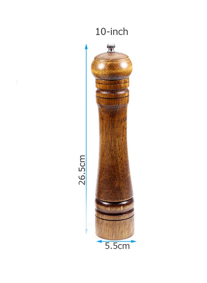 CYTHERIA Salt and Pepper Mill Brown 5inch  - Image 2