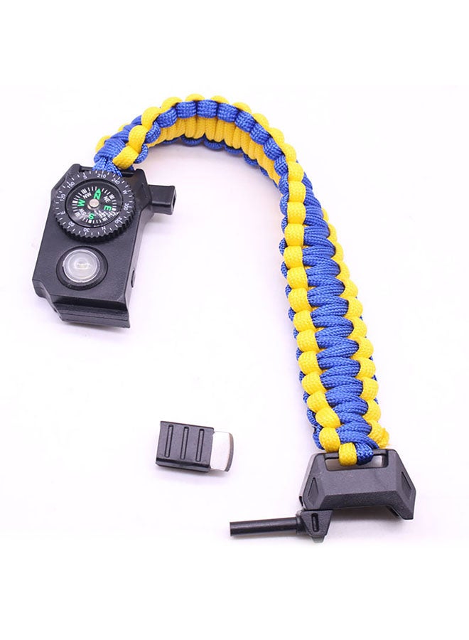 Sharpdo Multi-Functional Hiking Paracord Bracelet With Compass 25x2.5cm  - Image 5
