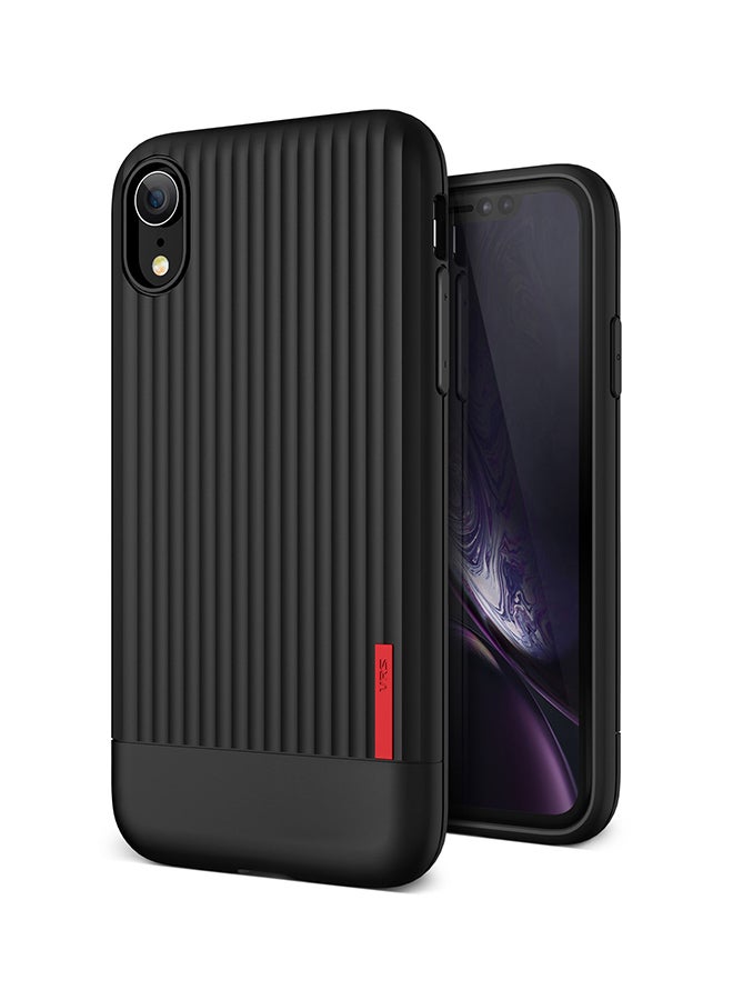 VRS Design - Single Fit Label Case Cover For Apple iPhone XR Black - Image 1