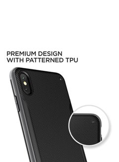 VRS Design High Pro Shield Case Cover For Apple iPhone XS Max Steel Silver  - Image 3