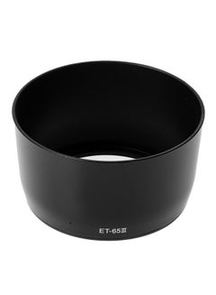 Generic Lens Hood ET-65III For Canon EF 135mm f/2.8 70-210mm f/3.5-4.5 USM Black  - Image 1