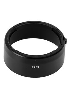 Generic ES-68 Bayonet Mount Len Hood For Canon EF 50mm F/1.8 STM Lens Black  - Image 1