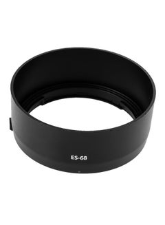 Generic ES-68 Bayonet Mount Len Hood For Canon EF 50mm F/1.8 STM Lens Black  - Image 3