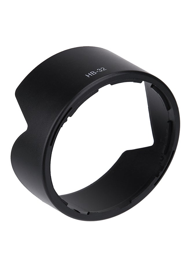 HB-32 Camera Lens Hood For Nikon AF-S DX18-70/105/135mm F3.5-F5.6G Black  - Image 3