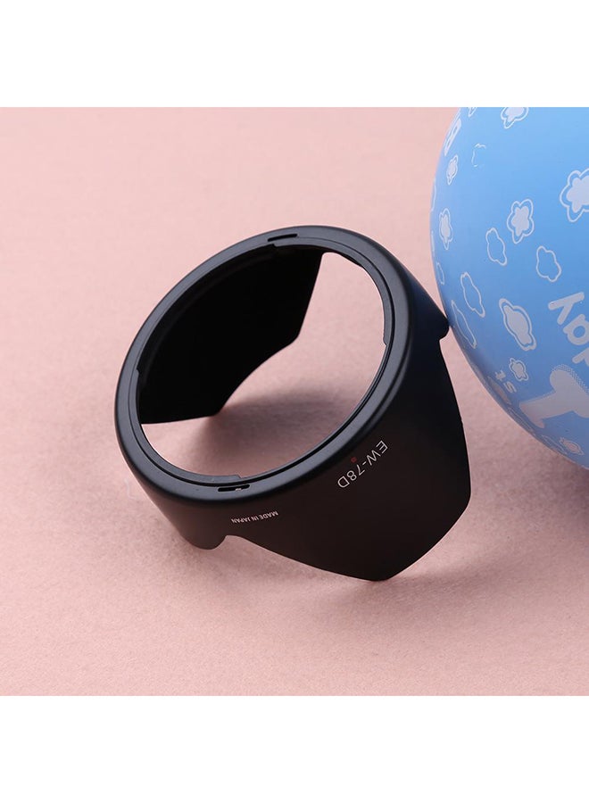 Bayonet Mount EW-78D Camera Lens Hood For Cannon EF-S 18-200mm f/3.5-5.6 IS Black  - Image 3