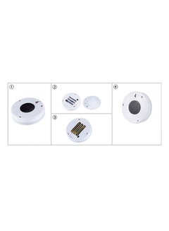 شاربدو مصباح ليلي LED للرواق مع ضوء مستشعر للحركة أبيض 9.3x9.3x2.3Ø³Ù†ØªÙŠÙ…ØªØ±  - Image 3
