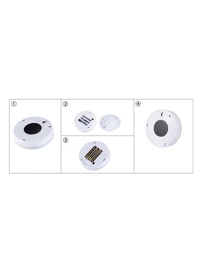 شاربدو مصباح ليلي LED للرواق مع ضوء مستشعر للحركة أبيض 9.3x9.3x2.3Ø³Ù†ØªÙŠÙ…ØªØ±  - Image 3