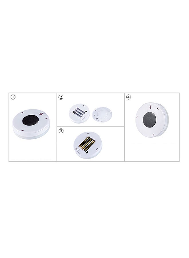 شاربدو مصباح ليلي LED للرواق مع حساس للحركة أصفر 9.3x9.3x2.3Ø³Ù†ØªÙŠÙ…ØªØ± - Image 3