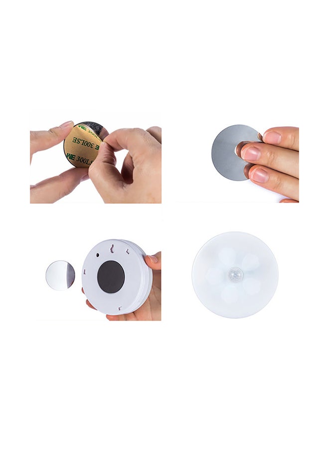 شاربدو مصباح ليلي LED للرواق مع حساس للحركة أصفر 9.3x9.3x2.3Ø³Ù†ØªÙŠÙ…ØªØ± - Image 4