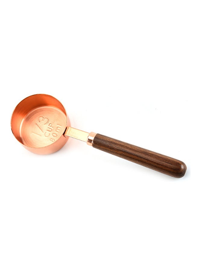 Sharpdo 4-Pieces Stainless Steel Measuring Spoon Gold 250, 125, 80, 60ml - Image 5