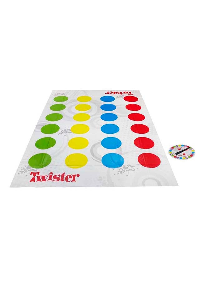 HASBRO - GAMING Classic Twister With 2 More Moves Spin Wheel Board Game For Kids  - Image 2