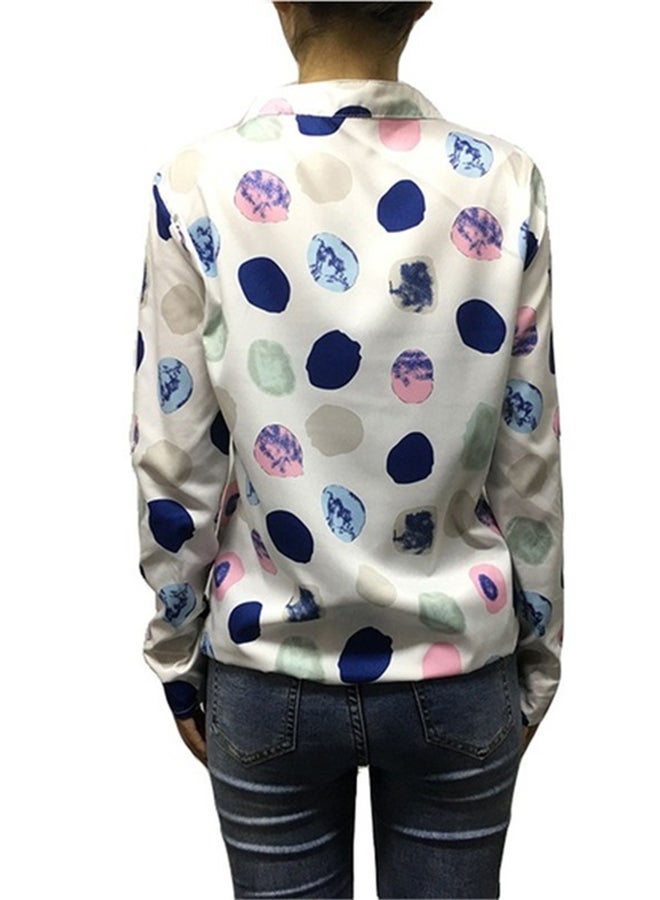 Taniafa V-Neck Buttoned Shirt White  - Image 2