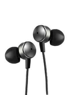 USB Type C Wired In-Ear Extra Bass Noise Cancelling Earphones With Mic And Volume Control Black