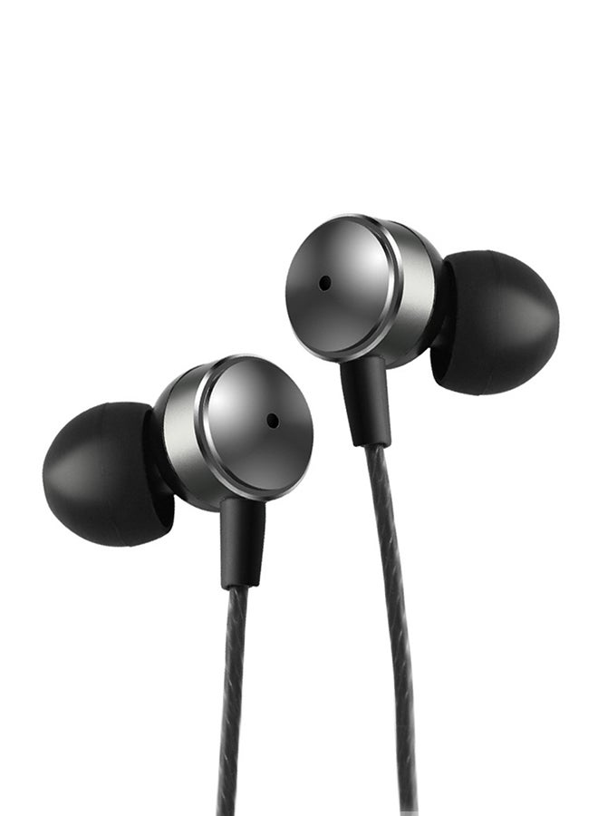 Generic USB Type C Wired In-Ear Extra Bass Noise Cancelling Earphones With Mic And Volume Control Black  - Image 1